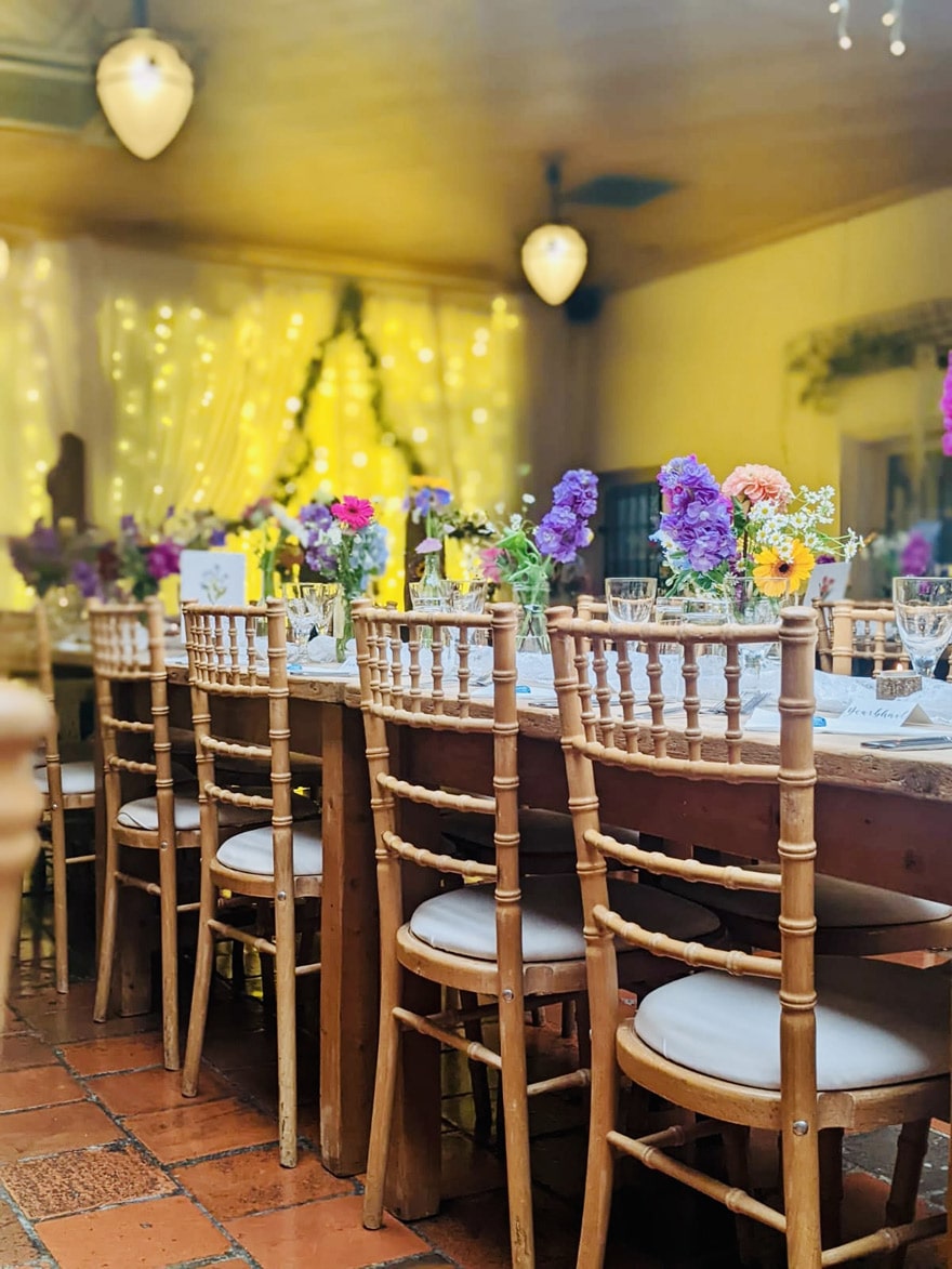 Venue Table and Chairs